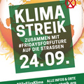 Globaler Klimastreik am 24. September - zusammen mit Fridays for Future auf die Stra&szlig;en