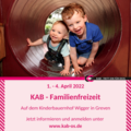 KAB-Familienfreizeit vom 01. - 04. April 2022